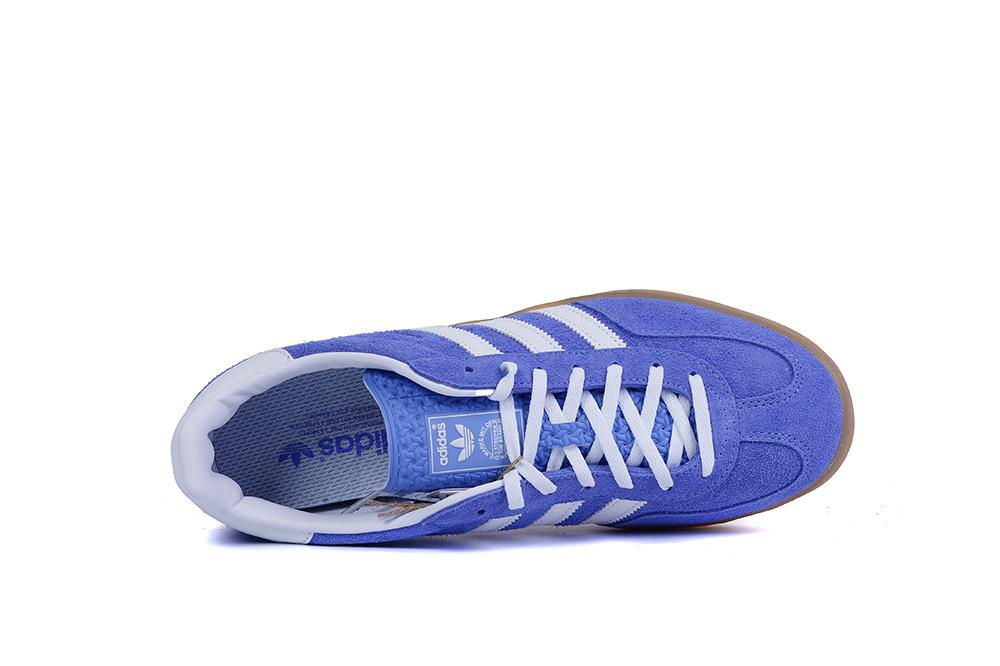 PK GOD Adidas Gazelle Indoor Blue RETAIL MATERIALS READY TO SHIP